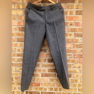 Ted Baker London Charcoal Dress Trousers